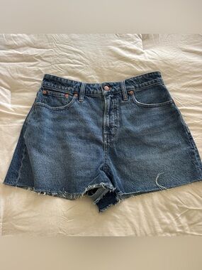 Madewell The Curvy Perfect Jean Shorts 29”